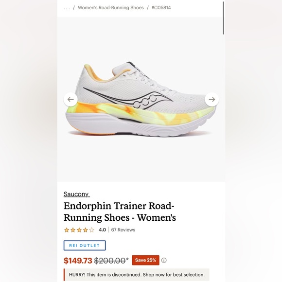 Endorphin Trainer Road-Running Shoes, negotiate price - Picture 6 of 7